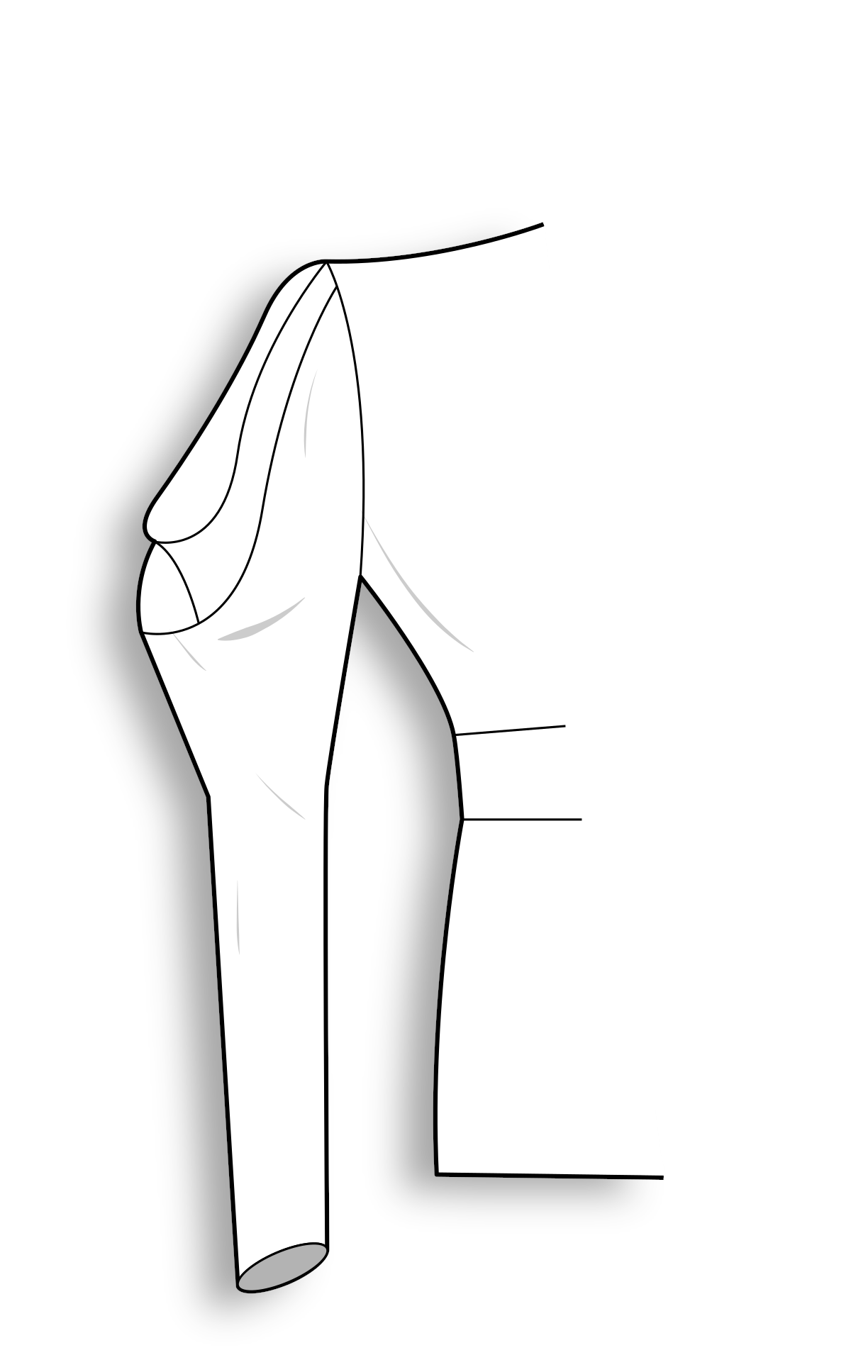 Set of sleeves to the base of a dress of a semi-fitted silhouette according to the method of M. Muller and Son (russian language)