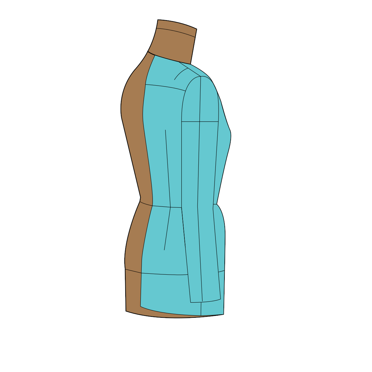 Set of sleeves to the base of a dress of a semi-fitted silhouette according to the method of M. Muller and Son (russian language)