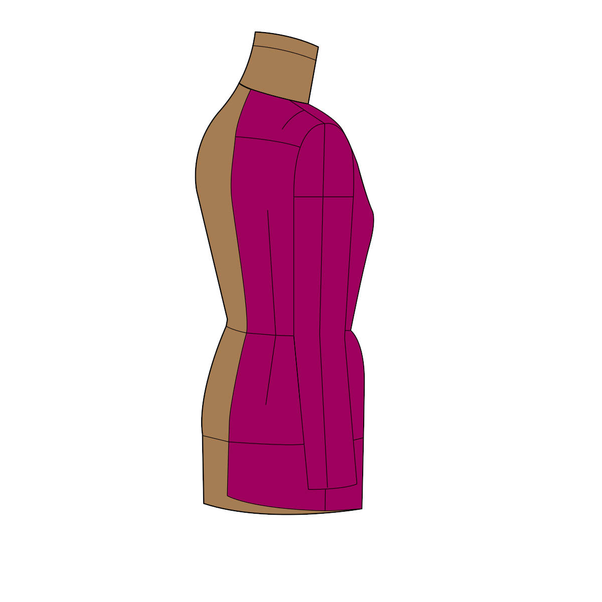 Set of sleeves to the base of a dress of a semi-fitted silhouette according to the method of M. Muller and Son (russian language)