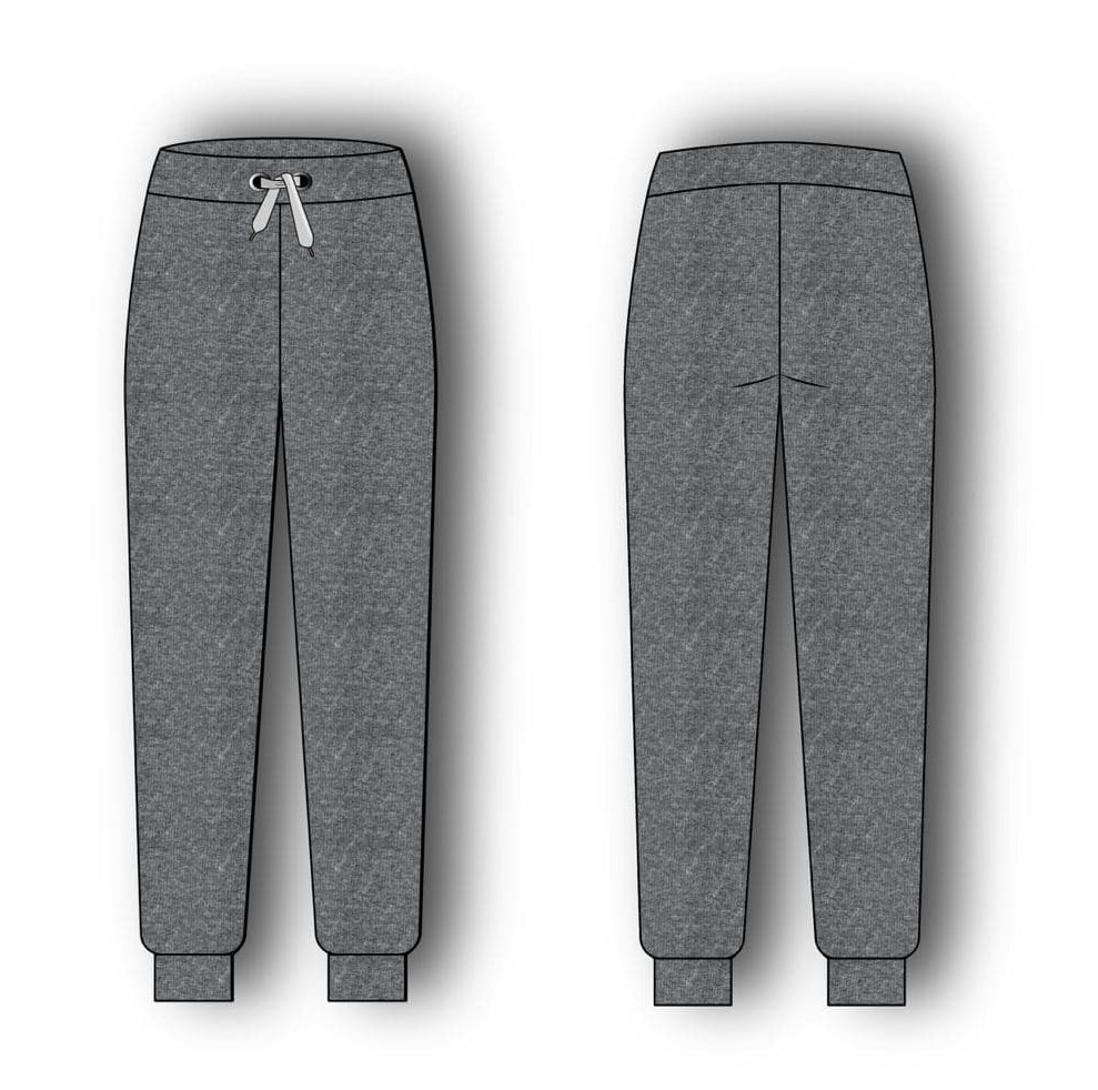 Knit trouser base