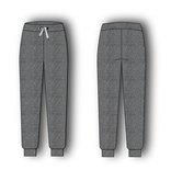 Knit trouser base