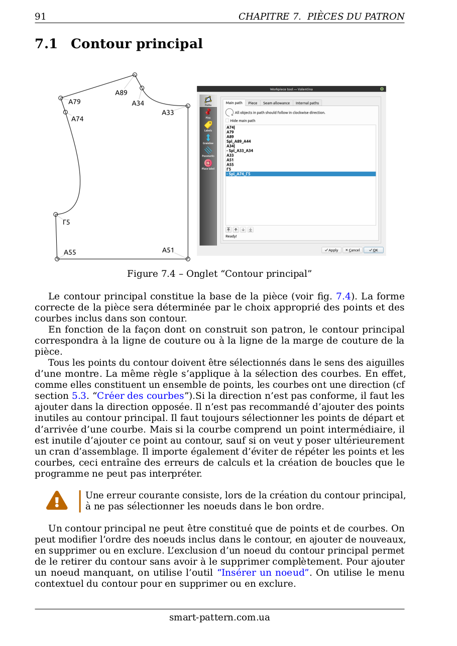 “Valentina” 0.7. Quick guide. (French version)